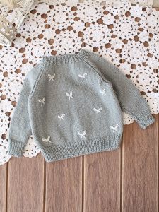 Handmade Embroidered Knit Sweater