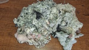 Sweeping Cotton Waste