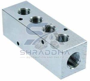Mild Steel Hydraulic Manifold Block