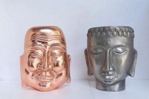 Aluminium Buddha Flower Pot Set