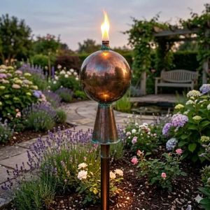 Cone Ball Garden Oil Torch