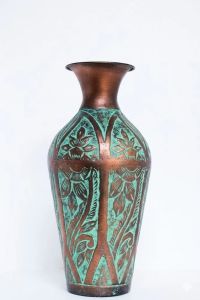 Decorative Antique Iron Flower Vase