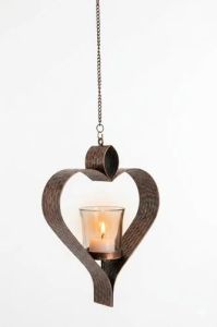 Iron Hanging Candle Holder