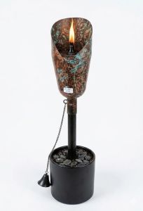 Iron Pipe Garden Decorative Oil Torch