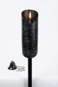 Iron Pipe Garden Oil Torch