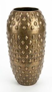 Modern Embossed Iron Decorative Flower Vase