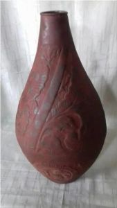 Rustic Antique Iron Vase