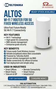 Altos Wi-Fi 7 Router FOR 5G Fixed Wireless Access Point
