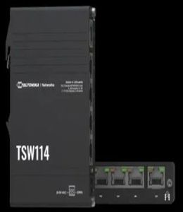 Teltonika -Tsw114 Gigabit Din Rail Ethernet Switch