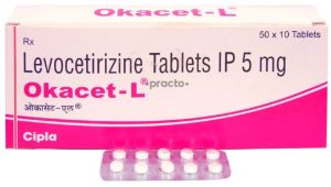 Okacet L 5mg Levocetrizine Tablets