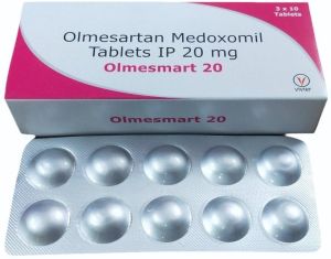 Olmesmart 20mg Olmesartan Medoxomil Tablets