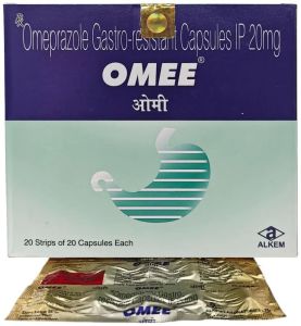 Omee 20mg Omeprazole Capsules