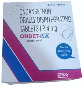 Ondet MD 4mg Ondansetron Orally Disintegrating Tablet