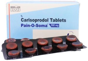 Pain O Soma Carisoprodol 500mg Tablet