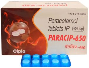 Paracip Paracetamol 650mg Tablet