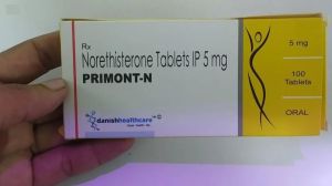 Primont N 5mg Norethisterone Tablets