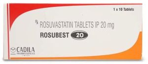 Rosubest 20mg Rosuvastatin Tablets