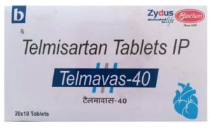 Telmavas 40mg Telmisartan Tablets