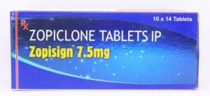 Zopisign 7.5Mg Zupiclone Tablet