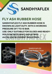 100 Id Fly  Ash Rubber Hose