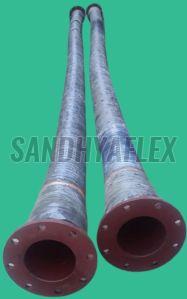 Fixed Flange Cement Feeding Rubber Hose