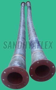 Fixed Flange Cement Feeding Rubber Hose