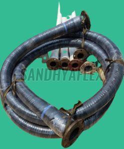 Fixed Flange Cement Feeding Rubber Hose
