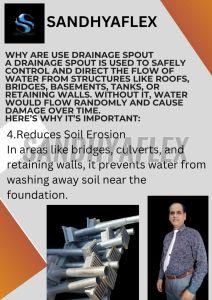 262x262mm drainage spout