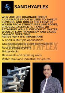 262x262mm drainage spout