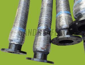 75mm Id Rubber Hose Both End MS Flange