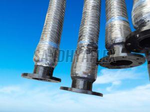 75mm Id Rubber Hose Both End MS Flange