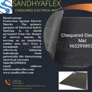 Sandhyaflex Chequered Electrical Rubber Sheet