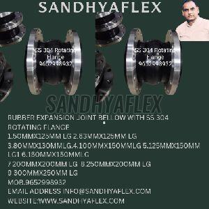 Rubber Bellow With Flange