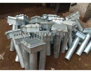 210x210mm Deep Galvanized Drainage Spout