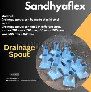Galvanized Bridge Drainage Spout
