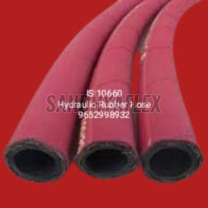 IS:10660 Hydraulic Textile Braided  Rubber Hose