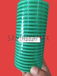 Sandhyafelx PVC Green Suction Hose Pipe