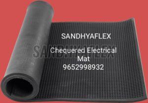 Chequered Electrical Rubber Sheet