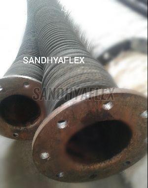 Rubber Suction Hose With Almunium Split Flange Fitting
