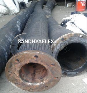 Rubber Suction Hose With Almunium Split Flange Fitting