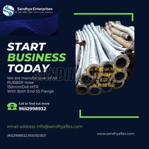Air Rubber Hose With Flange