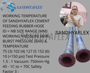 125mm Cement  Feeding Rubber Hose