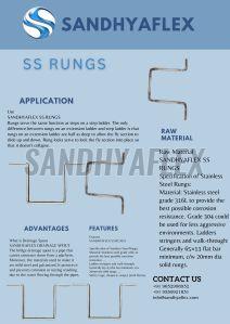 SANDHYAFLEX SS Rungs