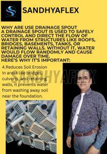 Sandhyaflex Deep Galvanized Drainage Spout