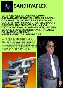 Sandhyaflex Deep Galvanized Drainage Spout