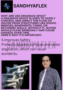Sandhyaflex Deep Galvanized Drainage Spout