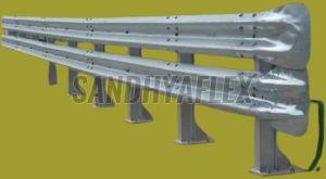 Single Side Double Metal Beam Crash Barrier
