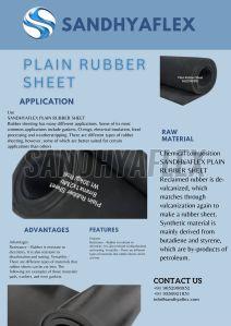 Sandhyaflex Packing Plain Rubber Sheet