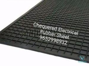 Sandhhaflex Chequired Electrical Rubber Mat