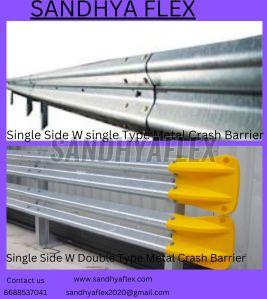 W Beam Metal Crash Barrier